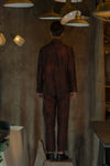 MUTEDANCE embroidered printed and dyed trousers MD21SS46